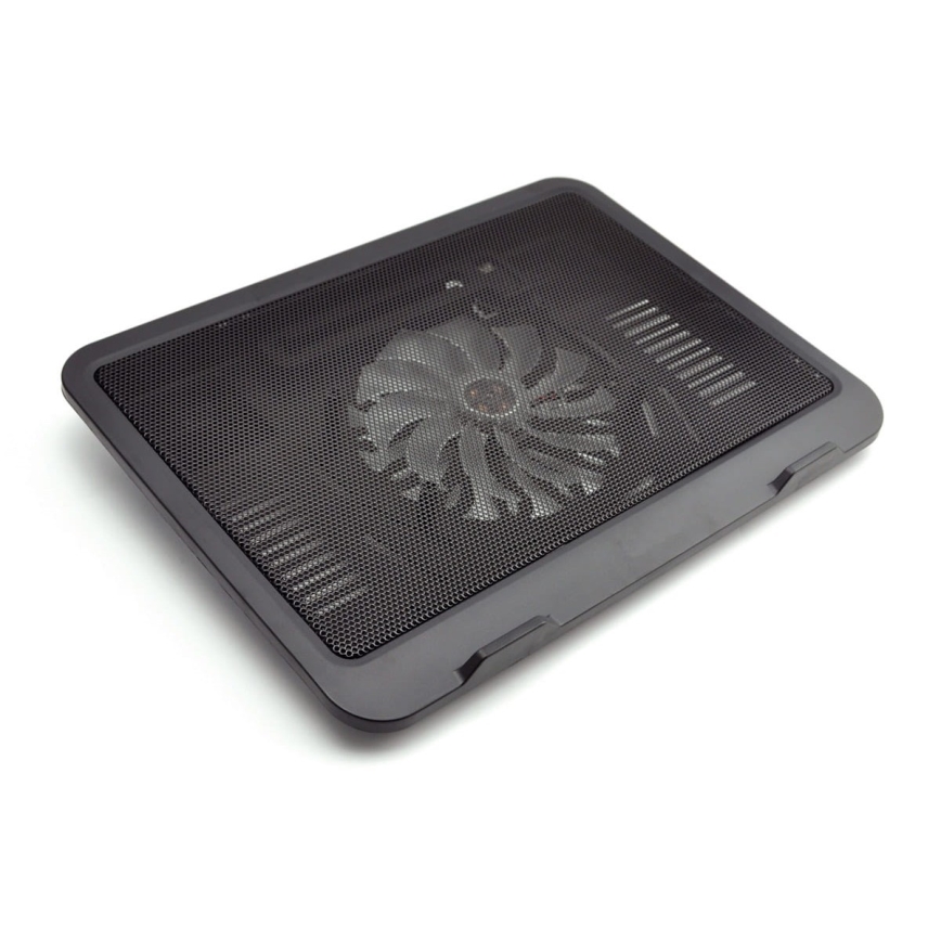 Pad di raffreddamento per laptop 1x ventola 1xUSB nero