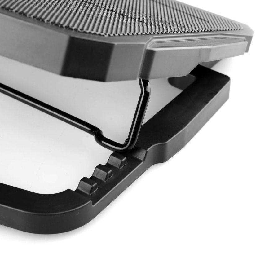 Pad di raffreddamento per laptop 4x ventole 2xUSB nero