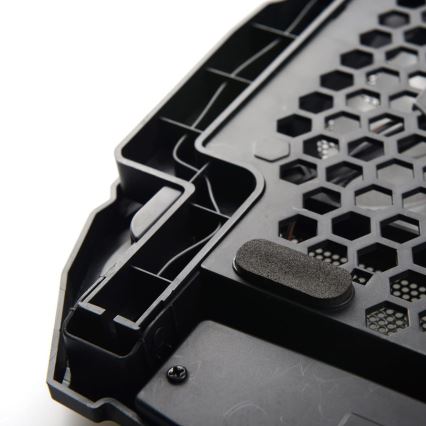 Pad di raffreddamento per laptop 4x ventole 2xUSB nero