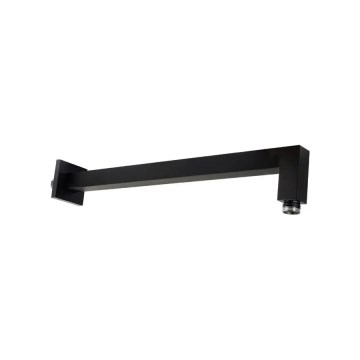 Paffoni - Braccio doccia quadrato 40 cm nero