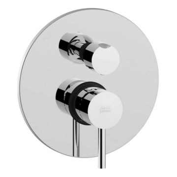 Paffoni - Duscharmatur für Unterputzmontage LIGHT, glänzender Chrom