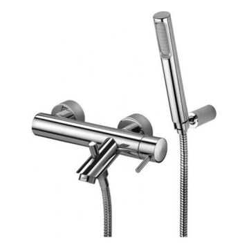 Paffoni - Ensemble pour baignoire LIGHT avec mitigeur, chrome brillant