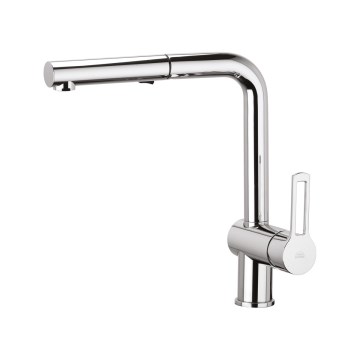 Paffoni - Miscelatore da cucina con doccetta estraibile RINGO 29,2 cm