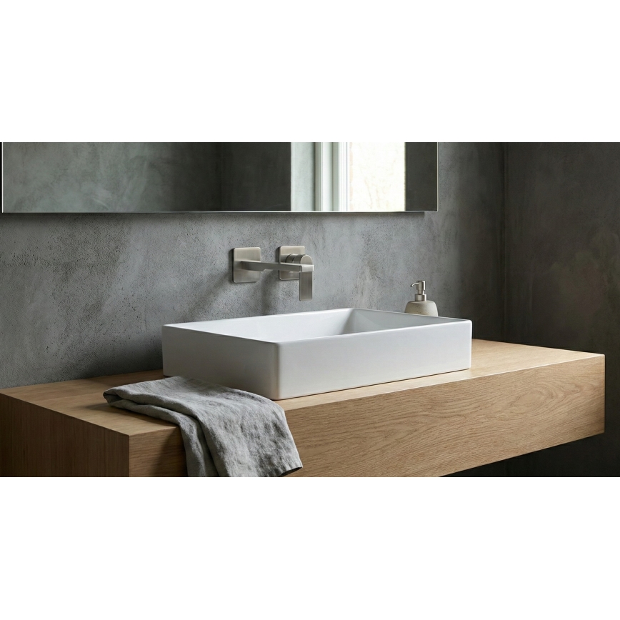Paffoni - Miscelatore per lavabo ad incasso TANGO in acciaio inox