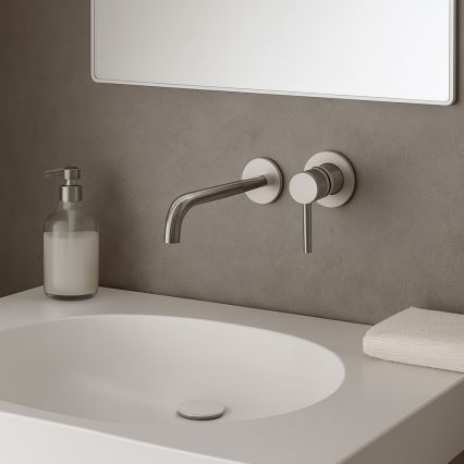 Paffoni - Miscelatore per lavabo da incasso LIGHT, cromo lucido