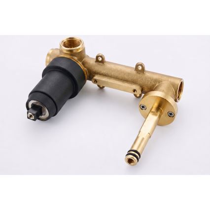 Paffoni - Miscelatore per lavabo da incasso LIGHT nero