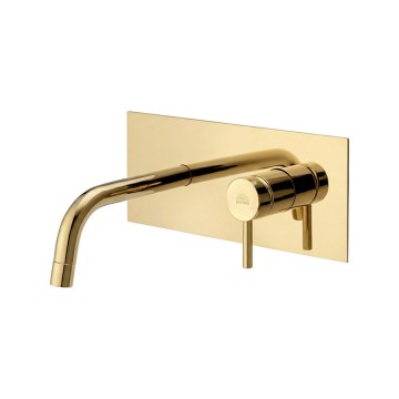 Paffoni - Miscelatore per lavabo da incasso LIGHT oro