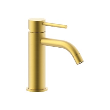 Paffoni - Miscelatore per lavabo LIGHT oro spazzolato