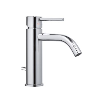 Paffoni - Miscelatore per lavabo + piletta LIGHT cromo lucido