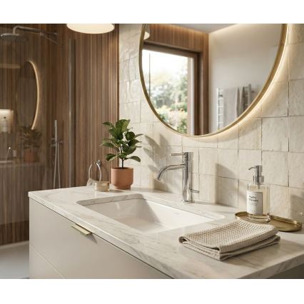 Paffoni - Miscelatore per lavabo + piletta LIGHT cromo lucido