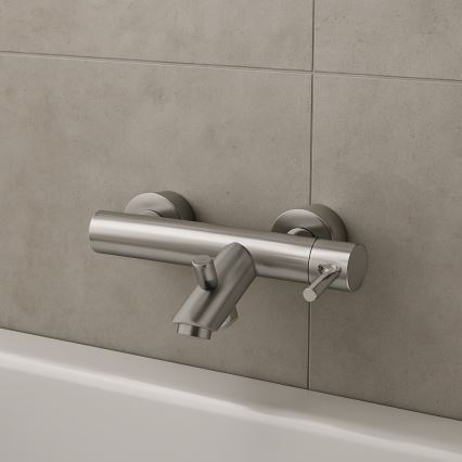 Paffoni - Mitigeur de baignoire LIGHT en inox