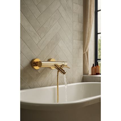 Paffoni - Mitigeur de baignoire LIGHT EXCLUSIVE doré