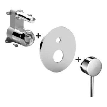 Paffoni - Mitigeur de douche encastré LIGHT chrome brillant