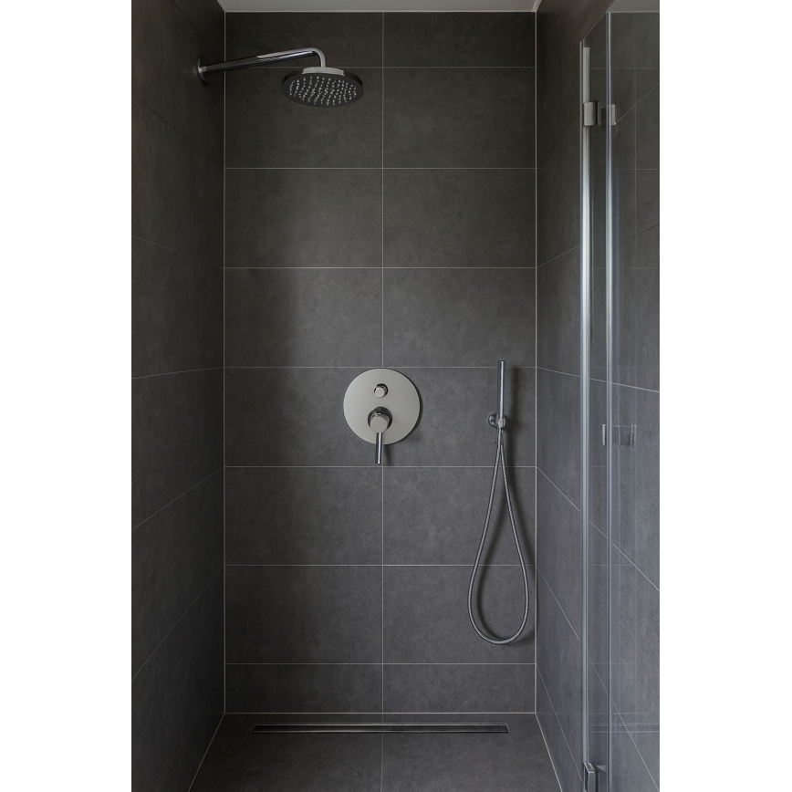 Paffoni - Mitigeur de douche encastré LIGHT finition chrome brillant