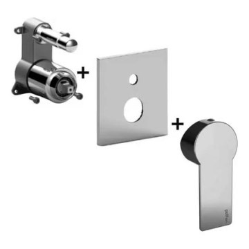 Paffoni - Mitigeur de douche encastré TANGO chromé brillant