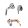 Paffoni - Mitigeur de lavabo pour installation encastrée LIGHT, chrome brillant