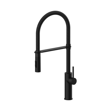 Paffoni - Mitigeur d'évier LIGHT 52,5 cm avec douchette extractible, chrome brillant