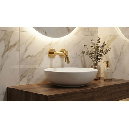 Paffoni - Mitigeur lavabo à encastrer LIGHT, finition dorée