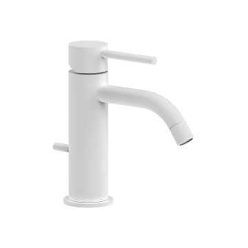 Paffoni - Mitigeur pour lavabo + bonde LIGHT blanc