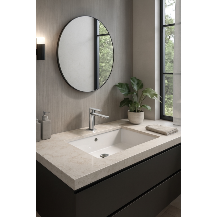 Paffoni - Mitigeur pour lavabo + bonde TANGO, finition chrome mat