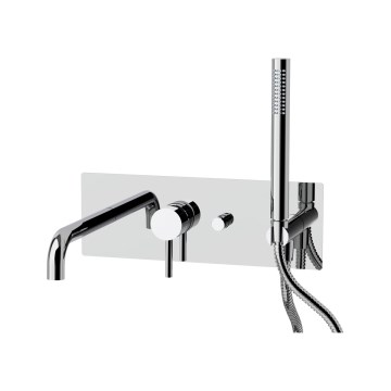 Paffoni - Set per vasca LIGHT cromo lucido