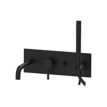 Paffoni - Set per vasca LIGHT nero