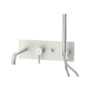 Paffoni - Set vasca LIGHT, cromo opaco