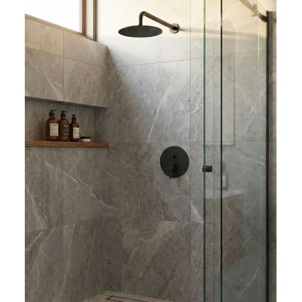 Paffoni - Unterputz-Duscharmatur LIGHT, schwarz