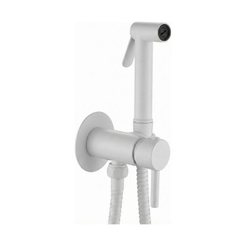Paffoni - Wand-Set mit Hand-Bidet-Dusche zur Unterputzmontage RINGO WEST weiß