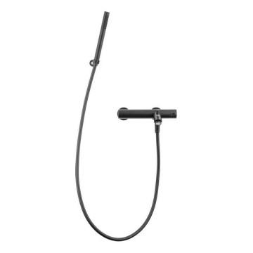 Paffoni - Wannen-Set mit Armatur LIGHT, schwarz