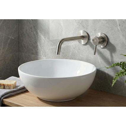 Paffoni - Waschtischarmatur zur Unterputzmontage LIGHT, Edelstahl