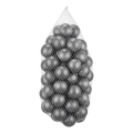 Palline da gioco in plastica 50 pezzi diam. 7 cm grigio