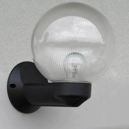 Auβen-Wandleuchte NADIR 1xE27/15W/230V IP44 durchsichtig