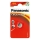 Panasonic - 1 Stk. Alkaline Knopfzelle LR44 1,5V 120 mAh