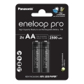 Panasonic - 2 Stk. Akku AA Eneloop Pro 2500 mAh