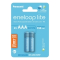 Panasonic - 2 Stk. Akku AAA Eneloop Lite 550 mAh