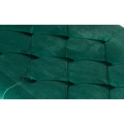 Panca trapuntata SALIBA 50x97 cm oro/verde