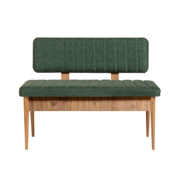 Panca trapuntata VINA 85x110 cm verde/pino atlantic