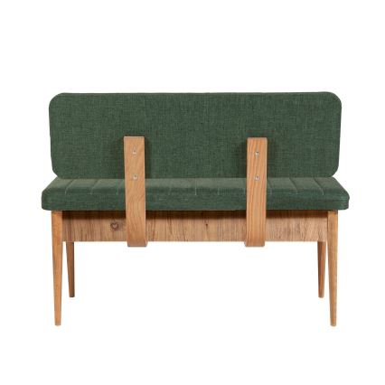 Panca trapuntata VINA 85x110 cm verde/pino atlantic