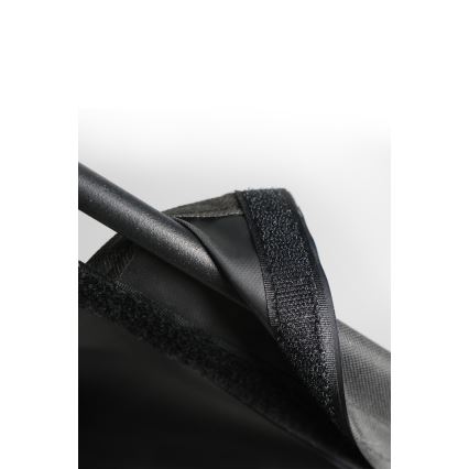 Panier à linge 75x70 cm noir