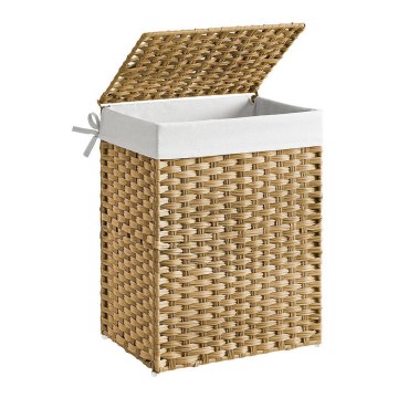 Panier à linge FLYN en rotin