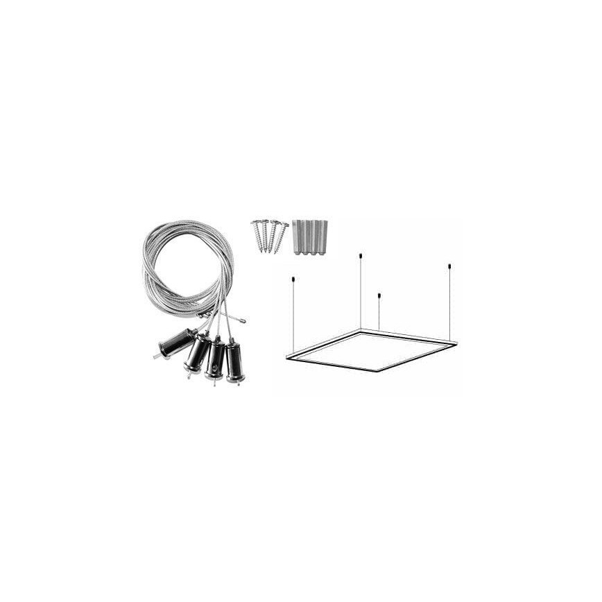 Panneau 2en1 LED/40W/230V 4000K 60x60 cm