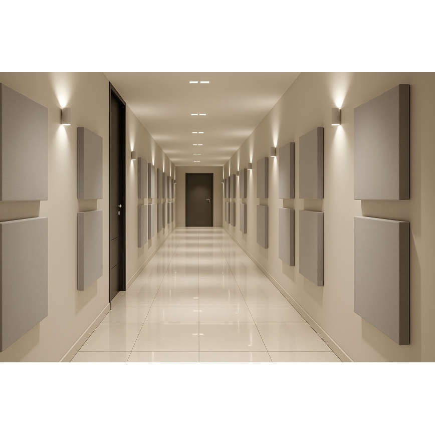 Panneau acoustique SILENCE 58x58 cm gris