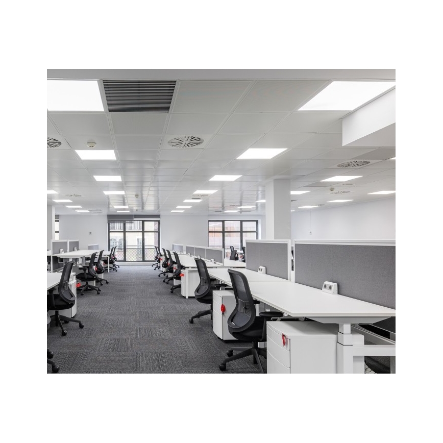 Panneau encastrable à intensité variable CAPRI LED/25/36/40W/230V 3000/4000/5700K UGR19 IP44 60x60 cm