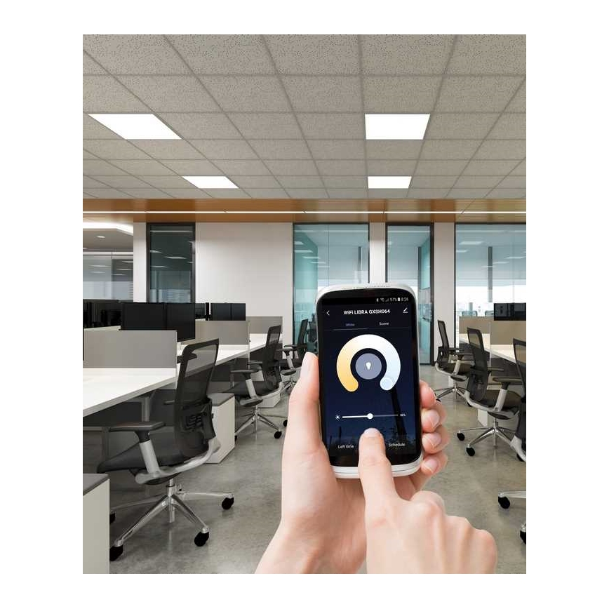 Panneau encastrable à intensité variable LIBRA LED/40W/230V 2900-6000K Wi-Fi Tuya