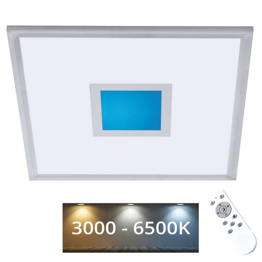 Panneau LED RGBW à intensité variable LED/24W/230V 3000-6500K + télécommande