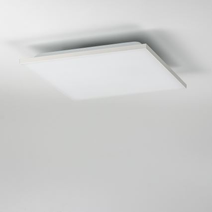 Panneau LED RGBW dimmable, montage en saillie LED/22W/230V 2700-6500K 29,5x59,5 cm blanc + télécommande