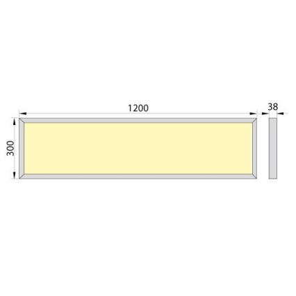 Pannello a plafone LED OREGA LED/40W/230V 4000K