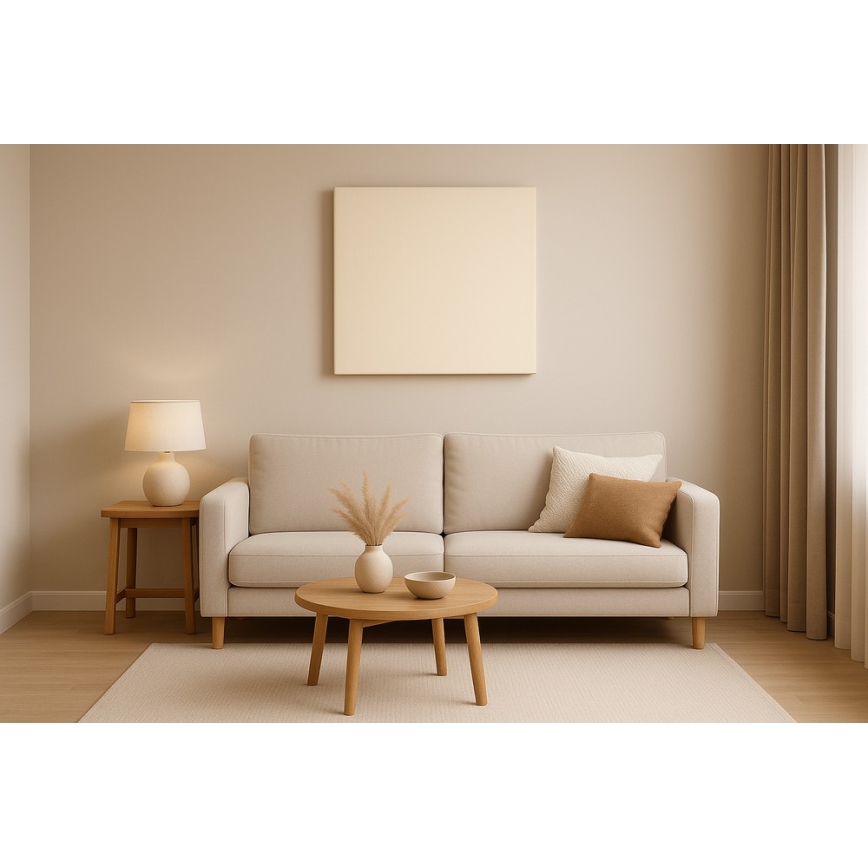Pannello fonoassorbente SILENCE 58x58 cm crema