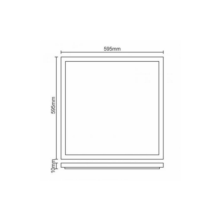 Pannello LED da incasso LED/40W/230V 4500K